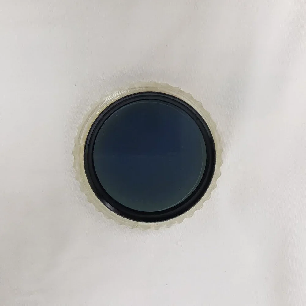 Asanuma 55mm 80A Camera Lens Tinted Blue Filter Protector VTG EXCELLENT!!!